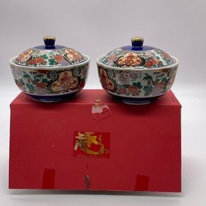 ARITAYAKI COLLECTION BOWLS WITH LIDS